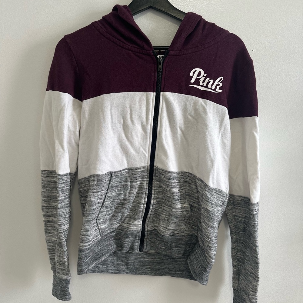 PINK Zip up hoodie